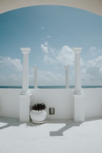 view of a sky from the villa terrace